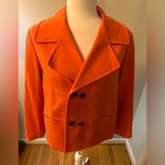 Doncaster orange Vintage blazer, size 8 - Picture 1 of 8